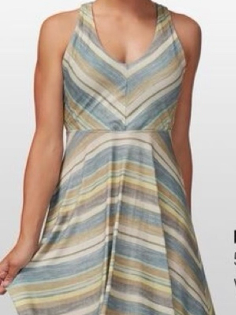 Prana Saxon Multicolor Midi Dress